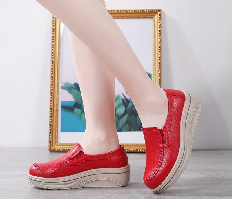 Lumi Damskie Buty Na Platformie - Żółty
