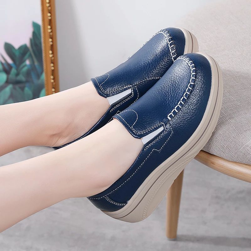 Lumi Damskie Buty Na Platformie - Żółty