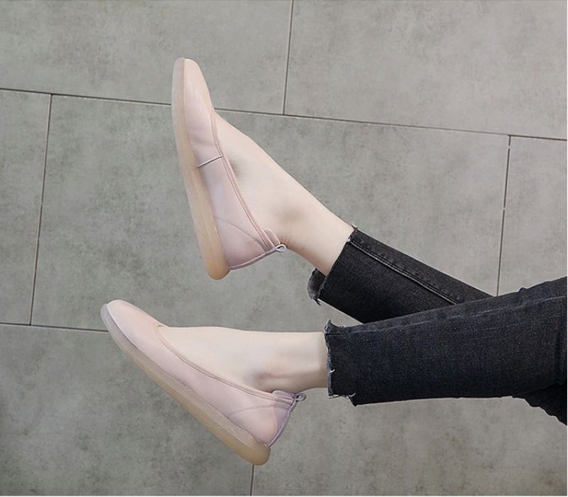 Lurdes Damskie Płaskie Buty - Beżowy