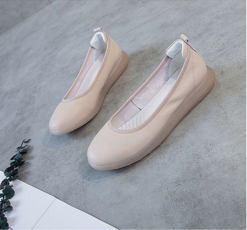 Lurdes Damskie Płaskie Buty - Beżowy