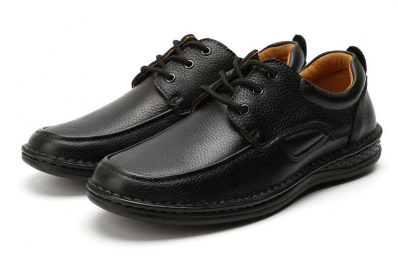 Lyon Męskie Mokasyny Eleganckie Buty - Brązowy