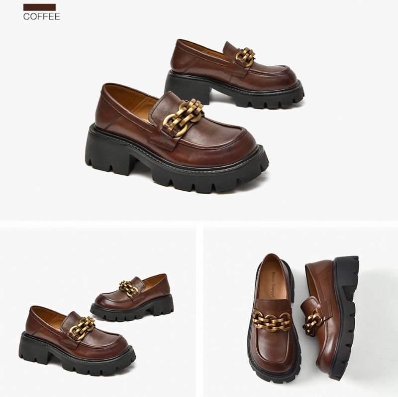 Macey Damskie Buty Na Platformie - Kawowy