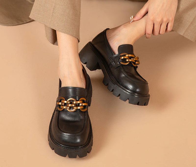 Macey Damskie Buty Na Platformie - Kawowy
