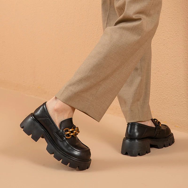 Macey Damskie Buty Na Platformie - Kawowy