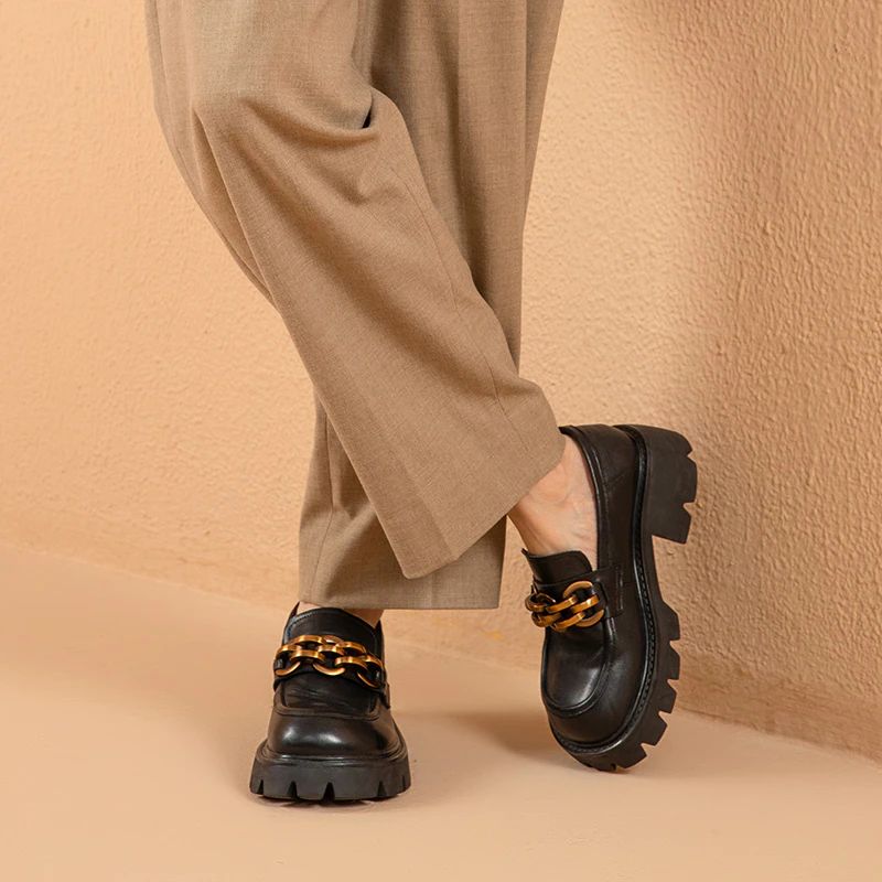 Macey Damskie Buty Na Platformie - Kawowy