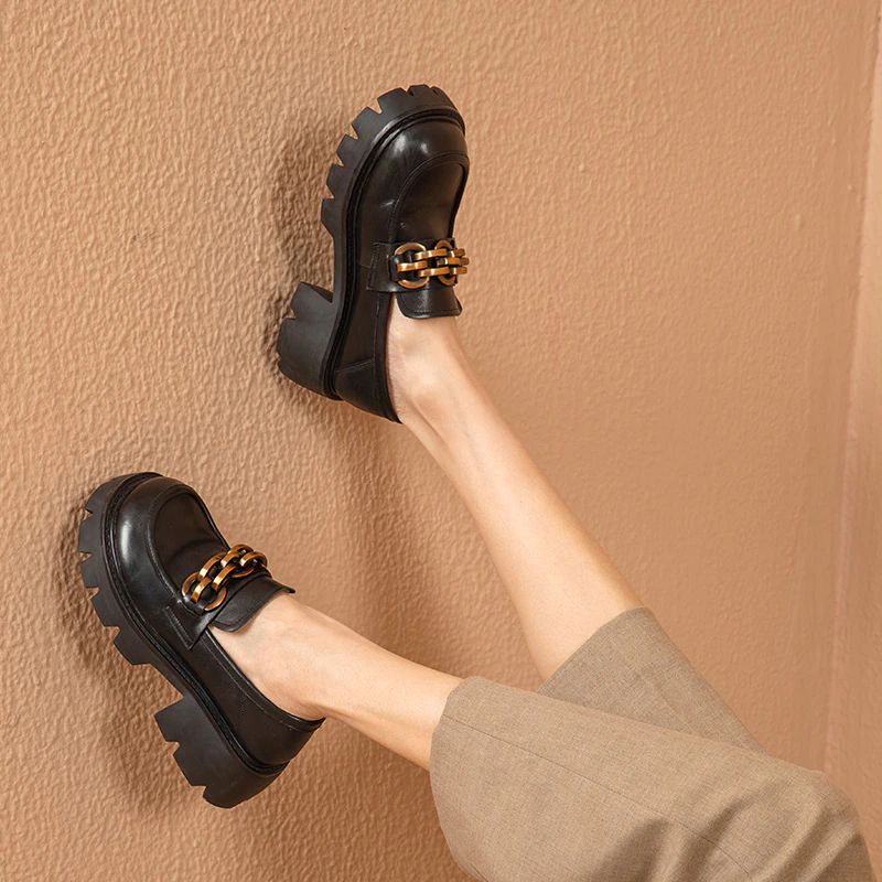 Macey Damskie Buty Na Platformie - Kawowy