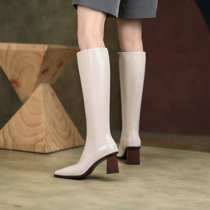 Macry Damskie Buty Do Kolan - Czarny