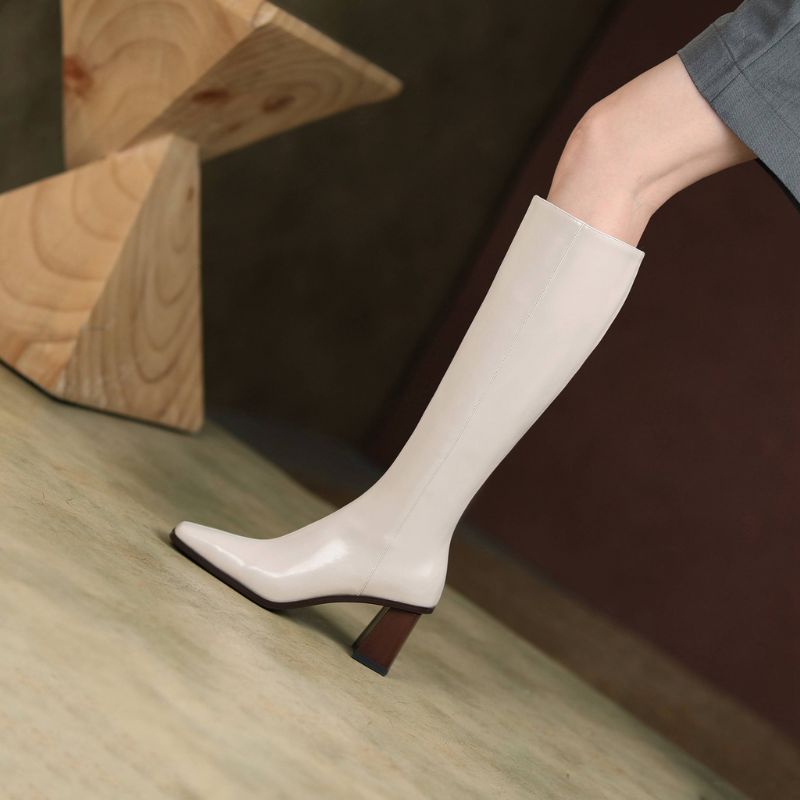 Macry Damskie Buty Do Kolan - Czarny