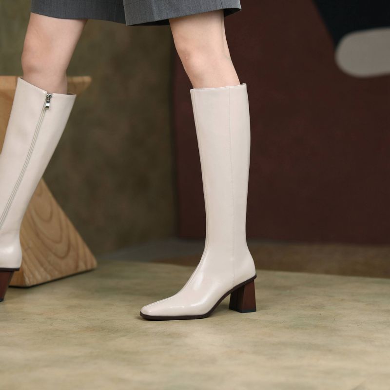 Macry Damskie Buty Do Kolan - Czarny