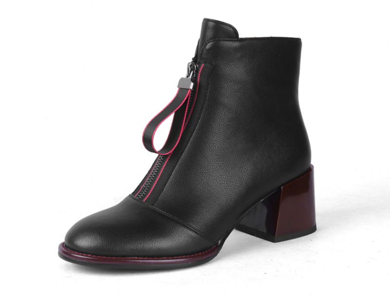 Made Buty Do Kostek - Czarna skóra bydlęca
