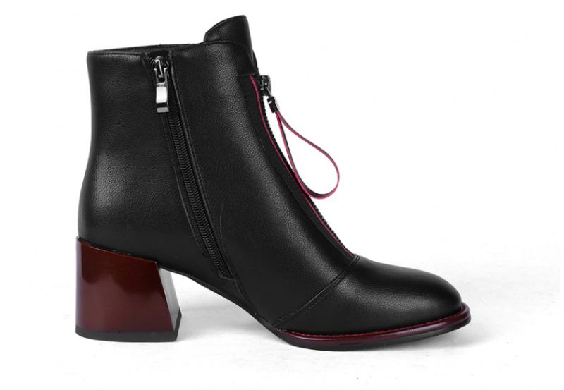 Made Buty Do Kostek - Czarna skóra bydlęca