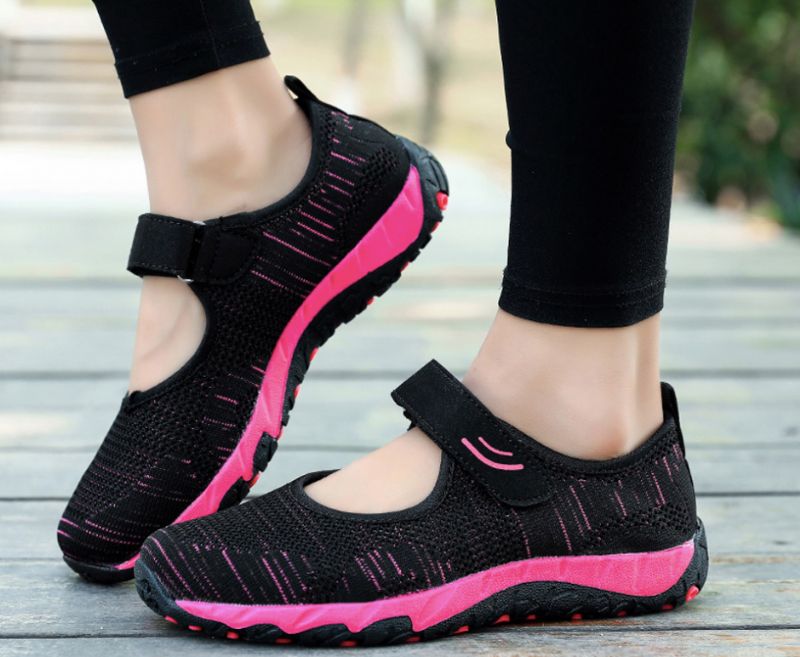 Magnolia Damskie Buty Sportowe Z Siateczki - Szary 01