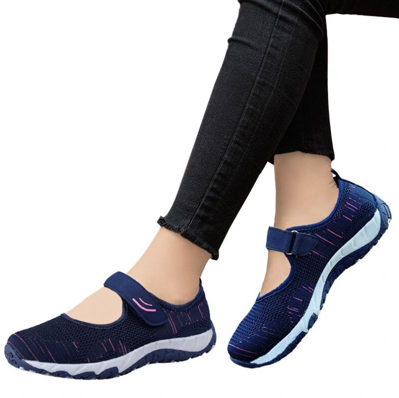 Magnolia Damskie Buty Sportowe Z Siateczki - Szary 01