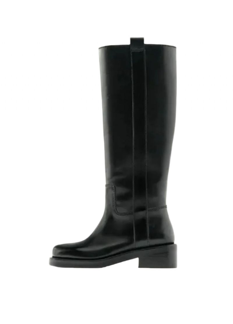 Makarena Damskie Buty Do Kolan - Czarny