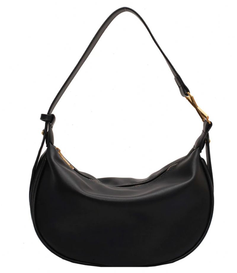 Mała Torebka Damska Loreth Leather - Czarny