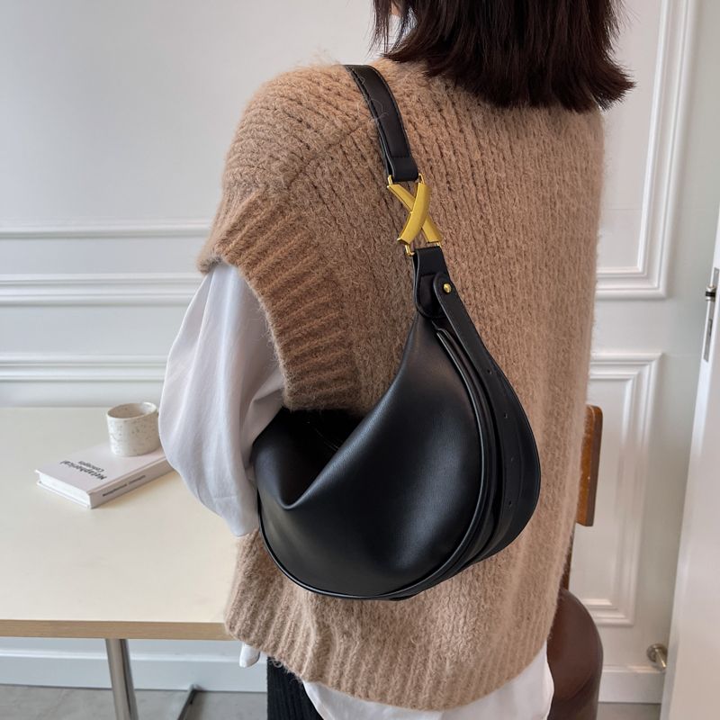 Mała Torebka Damska Loreth Leather - Czarny