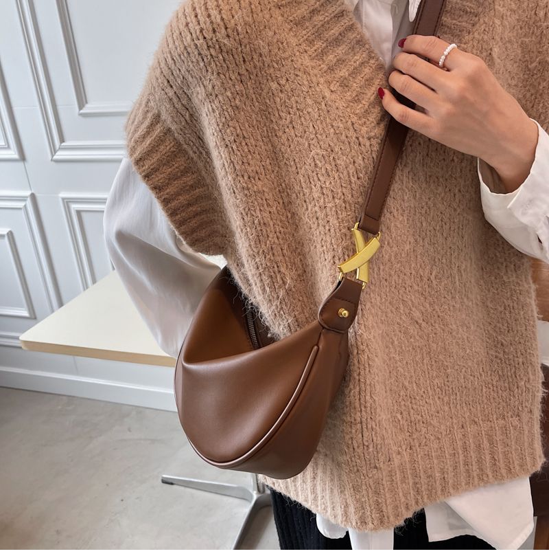 Mała Torebka Damska Loreth Leather - Czarny