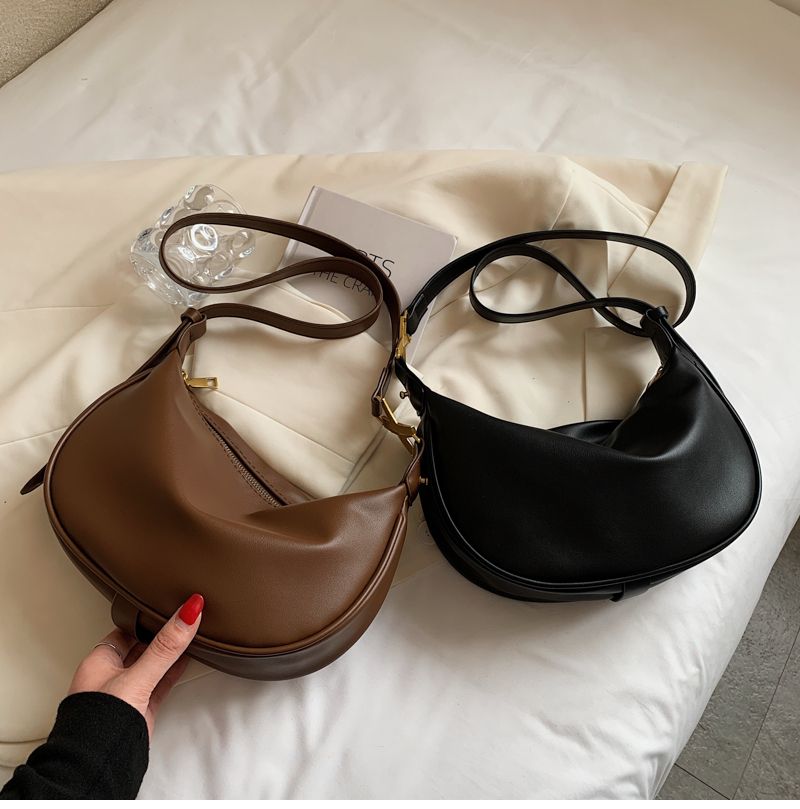 Mała Torebka Damska Loreth Leather - Czarny