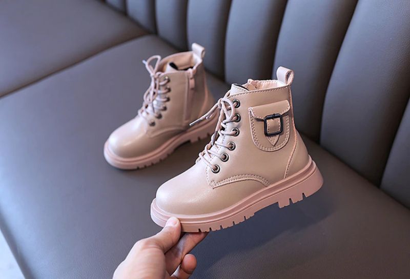 Manuela Dziewczęce Buty Chelsea - Czarny