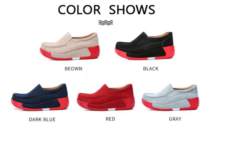 Marbella Damskie Buty Platformowe Wsuwane Czarne - Czarny