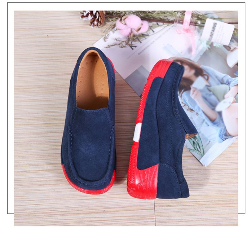 Marbella Damskie Buty Platformowe Wsuwane Czarne - Czarny