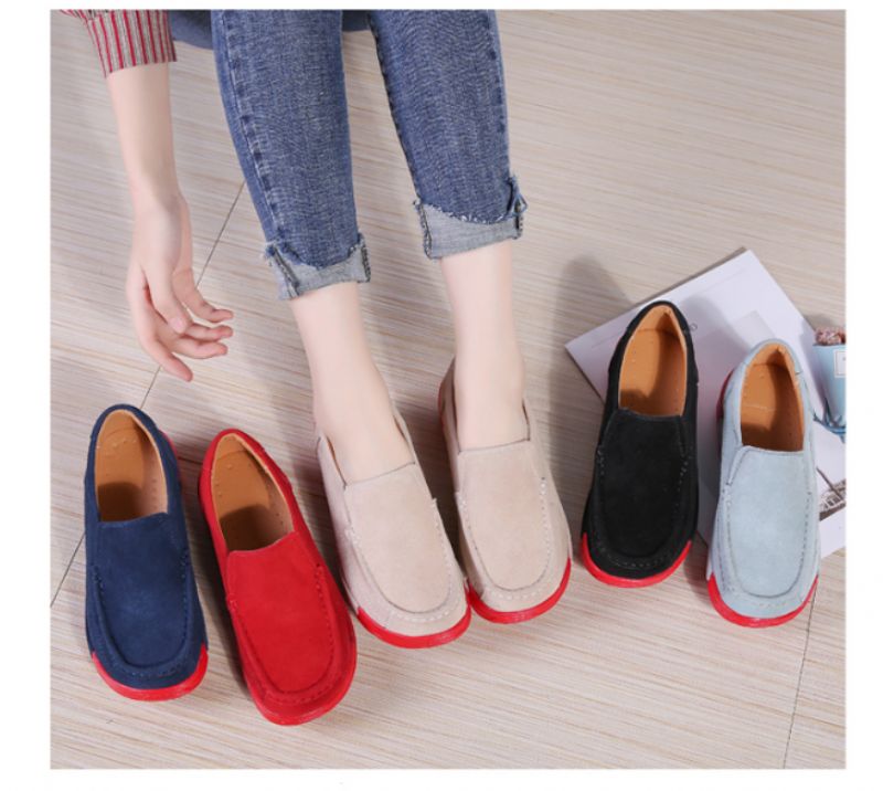 Marbella Damskie Buty Platformowe Wsuwane Czarne - Czarny