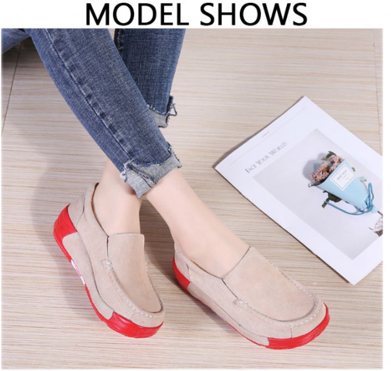 Marbella Damskie Buty Platformowe Wsuwane Czarne - Czarny