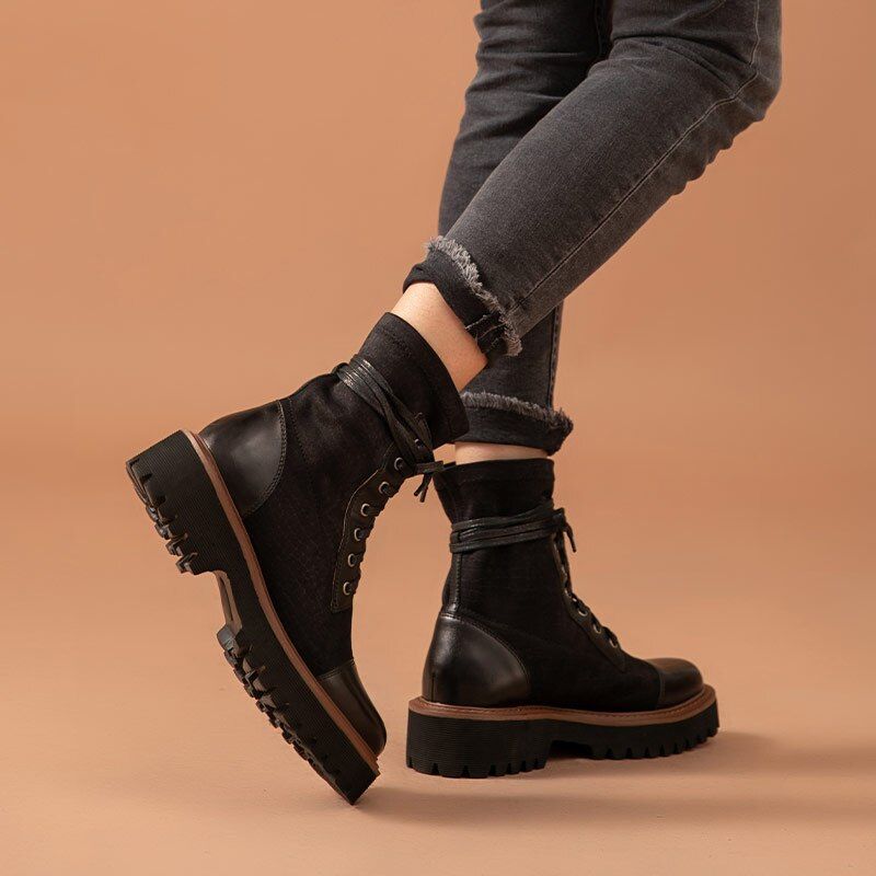 Marcial Damskie Buty - Czarny