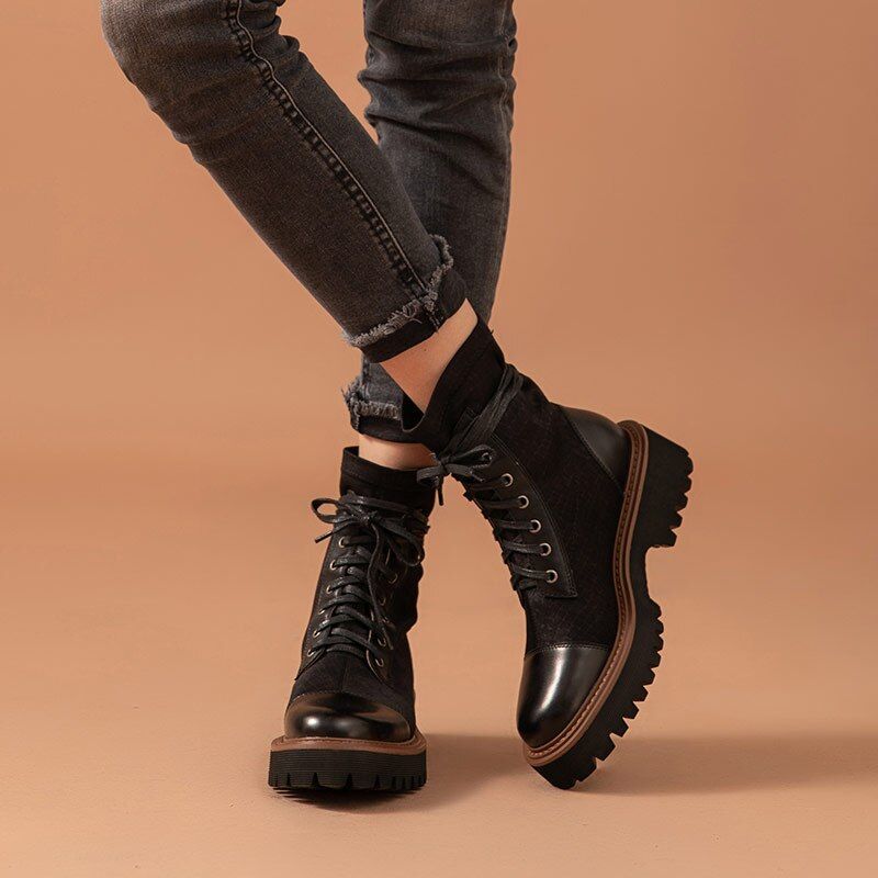 Marcial Damskie Buty - Czarny