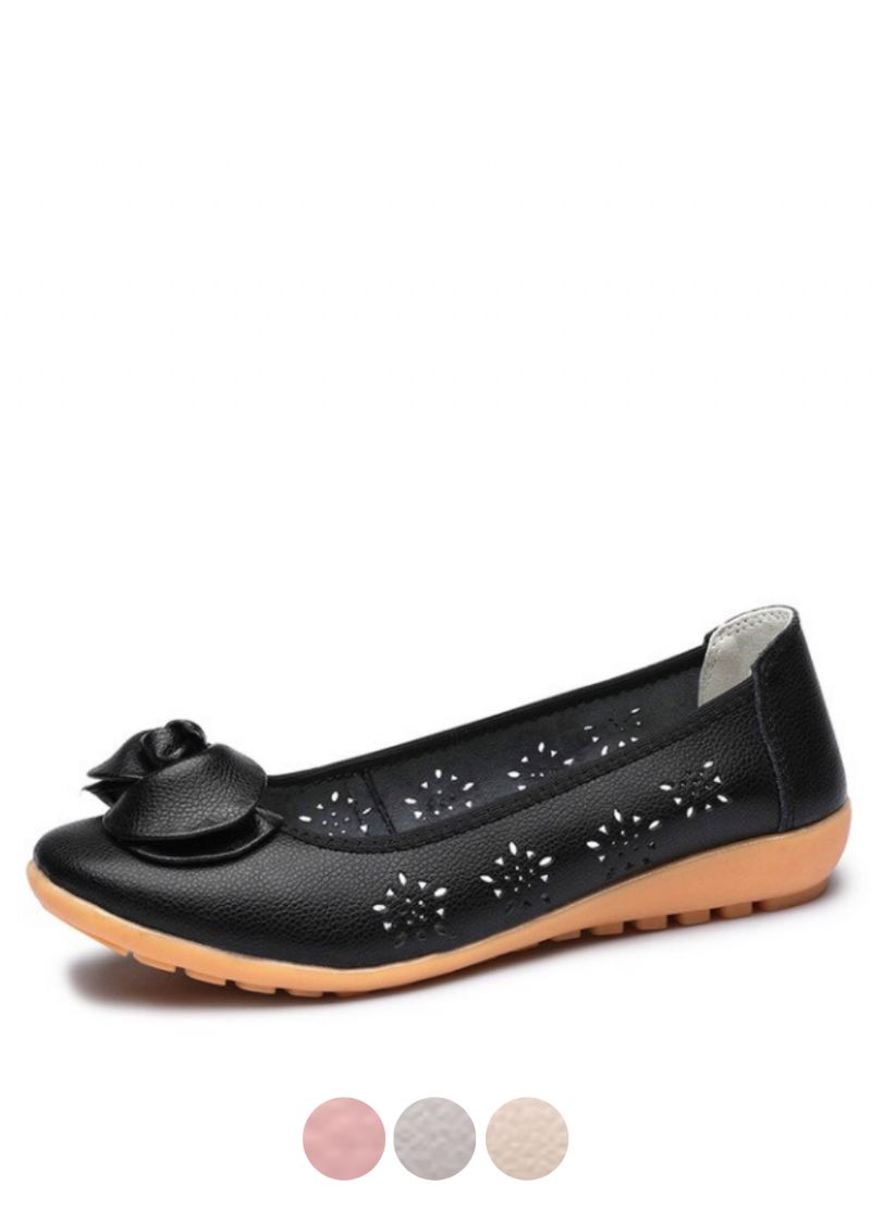 Marian Damskie Mokasyny Czarne Buty