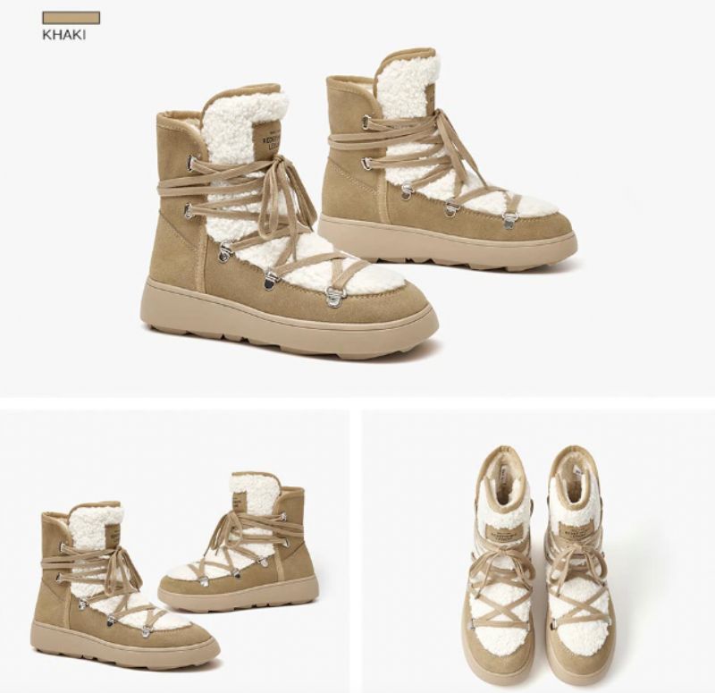 Mariana Buty Damskie - Khaki