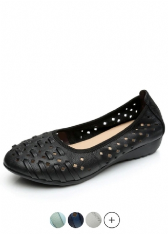 Marina Damskie Mokasyny Wsuwane Czarne Buty