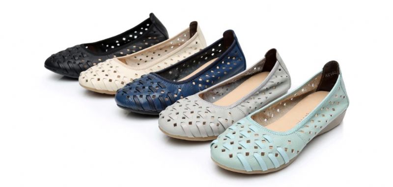 Marina Damskie Mokasyny Wsuwane Czarne Buty - Czarny