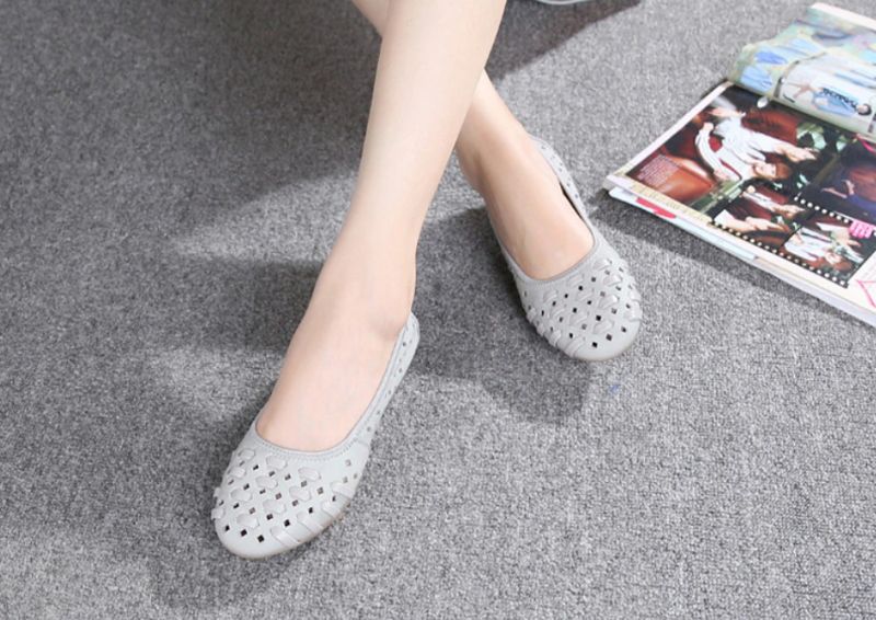 Marina Damskie Mokasyny Wsuwane Czarne Buty - Czarny