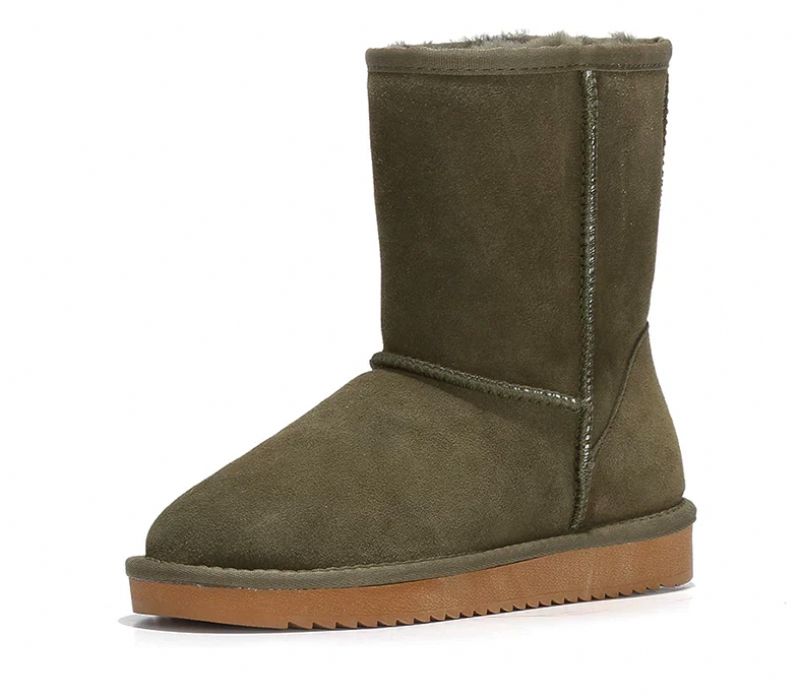 Maris Boot Do Połowy Łydki - Zielony