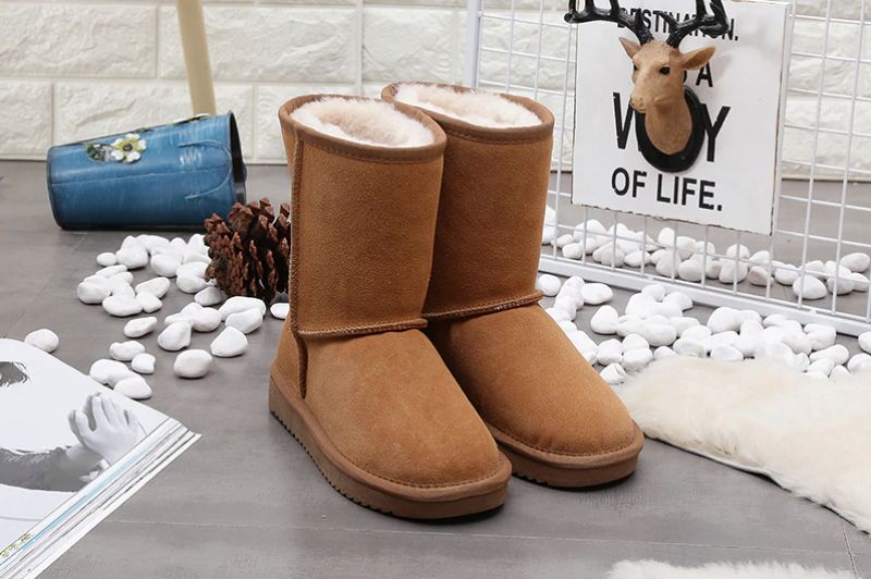Maris Boot Do Połowy Łydki - Zielony