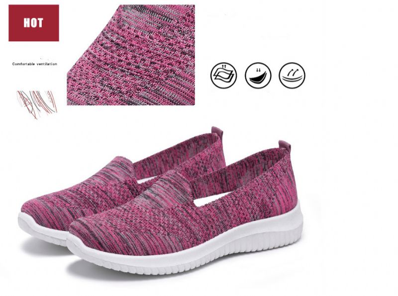 Maryse Damskie Buty Mokasyny - Czerwony