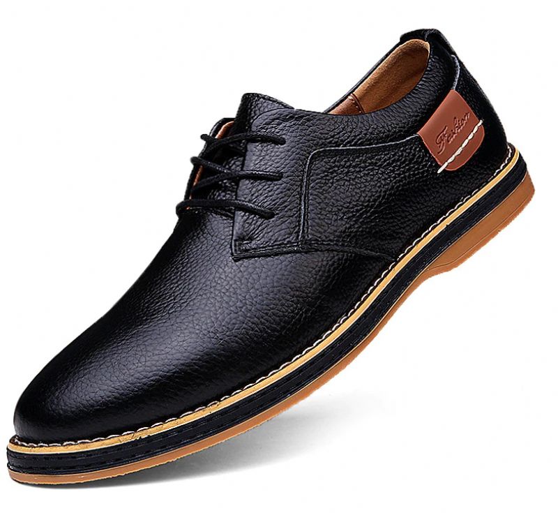 Mason Męskie Mokasyny Eleganckie Buty - Czarny
