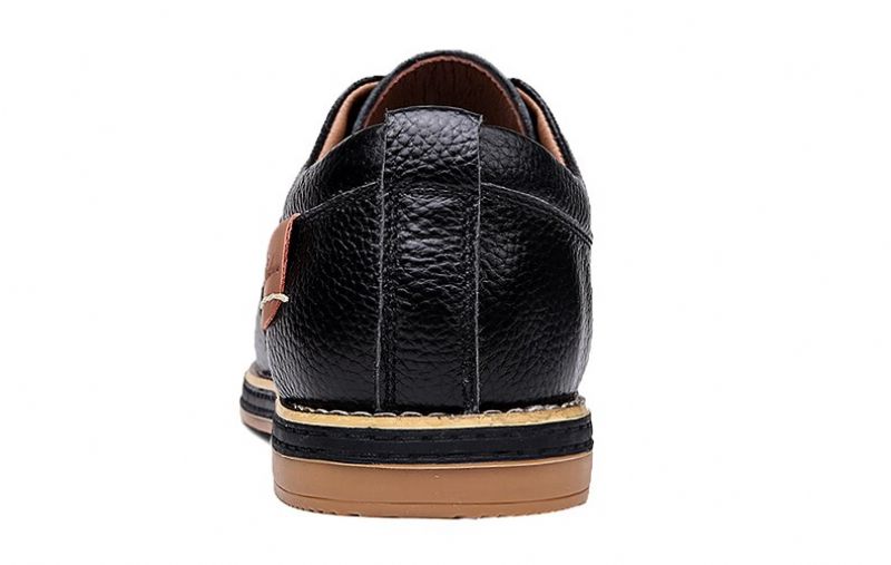 Mason Męskie Mokasyny Eleganckie Buty - Czarny