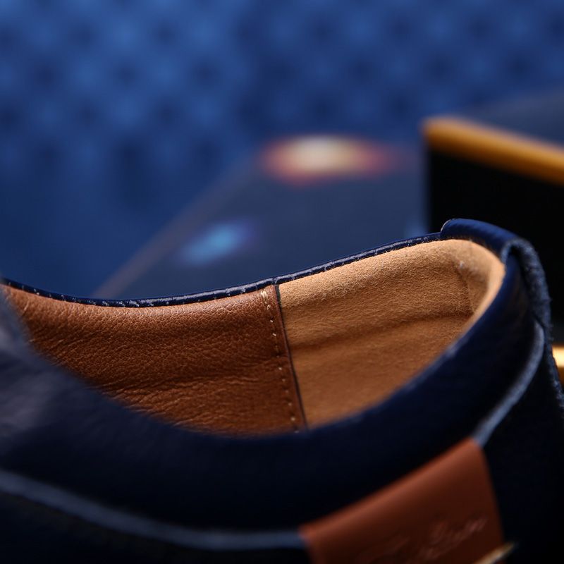 Mason Męskie Mokasyny Eleganckie Buty - Czarny