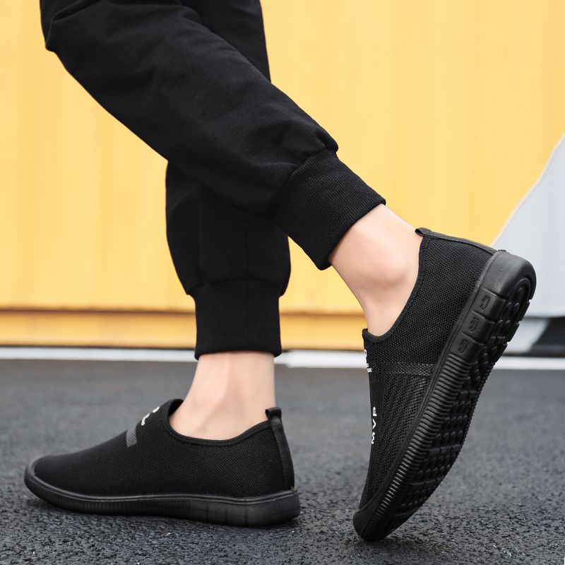 Maximo Męskie Buty Do Chodzenia - Czarny