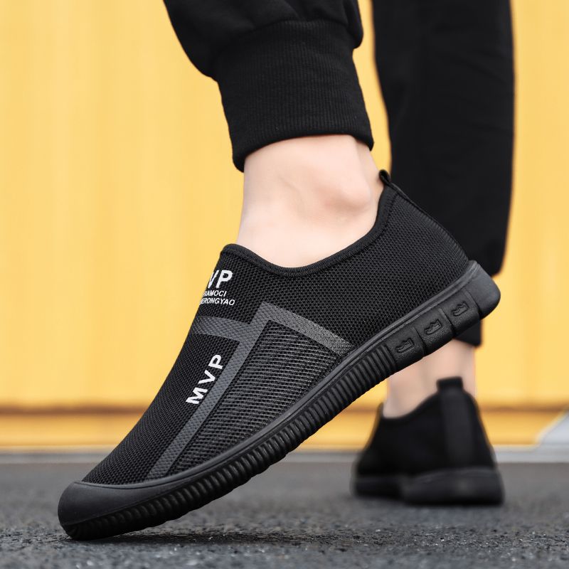 Maximo Męskie Buty Do Chodzenia - Czarny