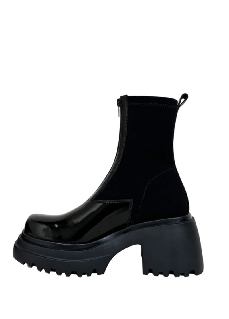 May Damskie Lakierowane Buty Ze Skóry Naturalnej