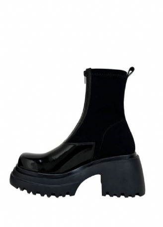 May Damskie Lakierowane Buty Ze Skóry Naturalnej