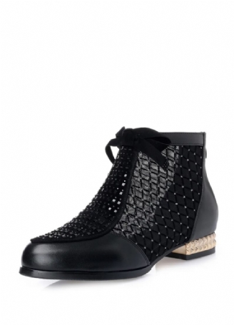 Melina Damskie Buty Do Kostki Z Siateczki Hollow