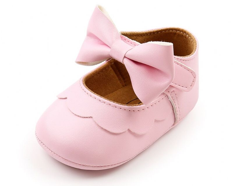 Melinda Dziecięce Płaskie Buty Dziewczęce - Różowy