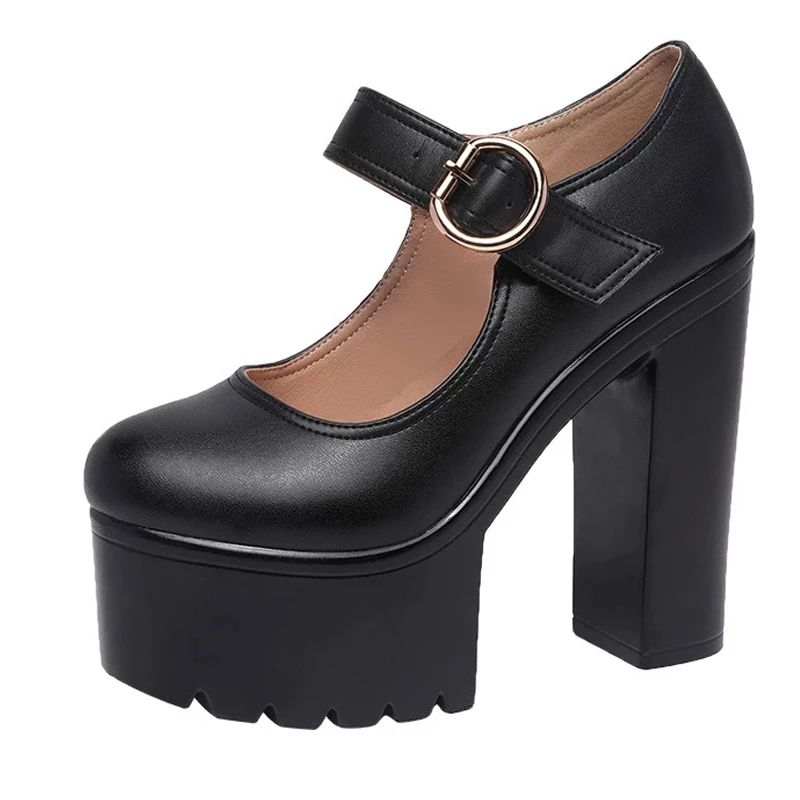Melisa Damskie Buty Na Platformie - Czarny 5 cali