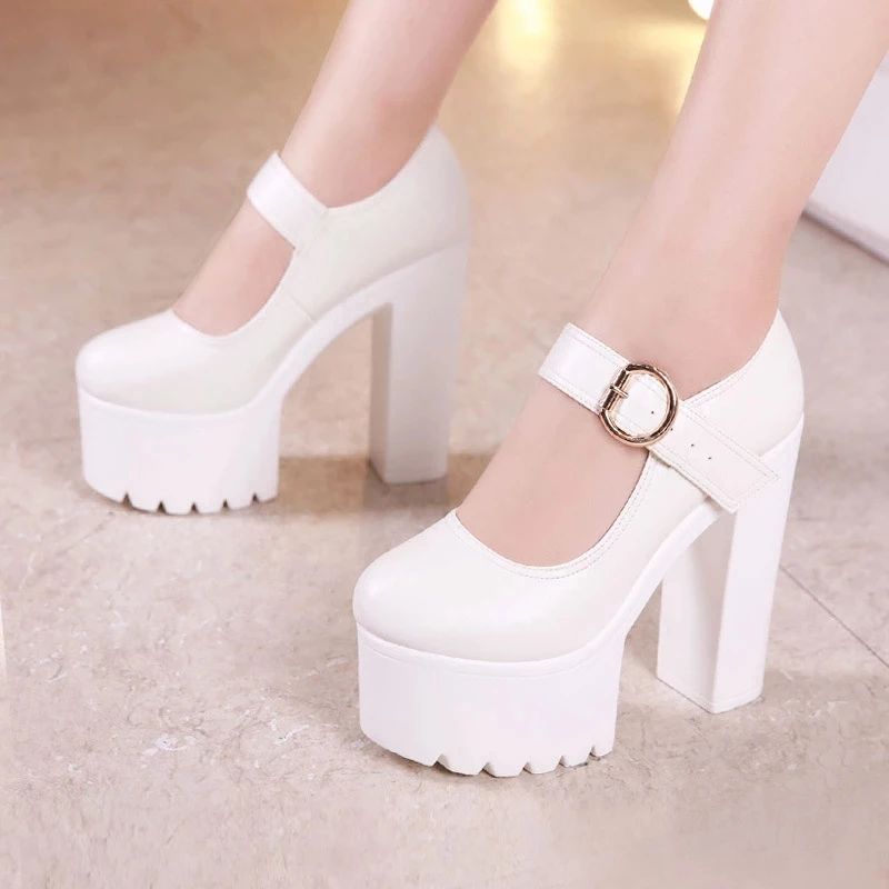 Melisa Damskie Buty Na Platformie - Czarny 5 cali