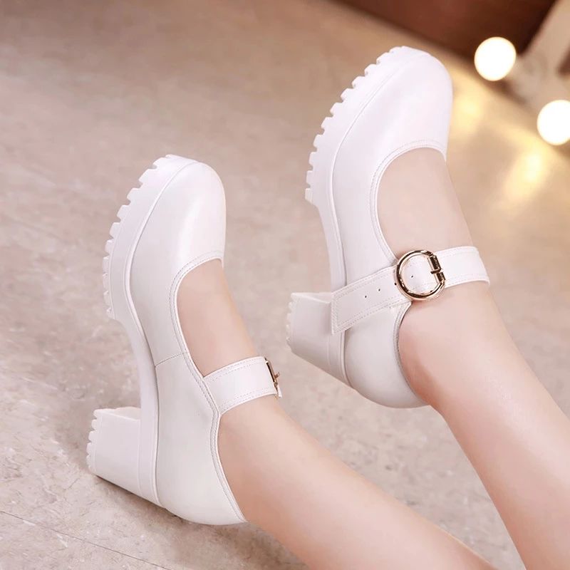 Melisa Damskie Buty Na Platformie - Czarny 5 cali