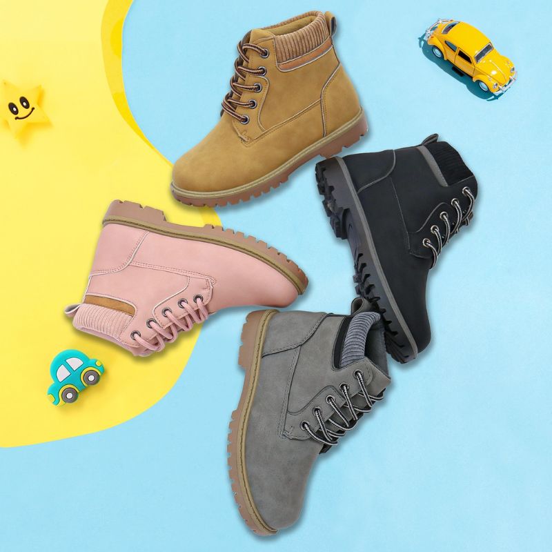 Mendez Dla Obu Płci Dziecięce Buty Outdoorowe - Czarny